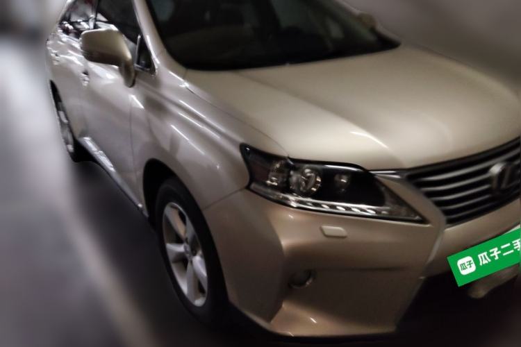 Used Lexus RX Classic 2012 270 Elegant Edition Front Right 45 Deg