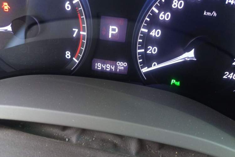 Used Lexus RX Classic 2012 270 Elegant Edition Odometer Close Up