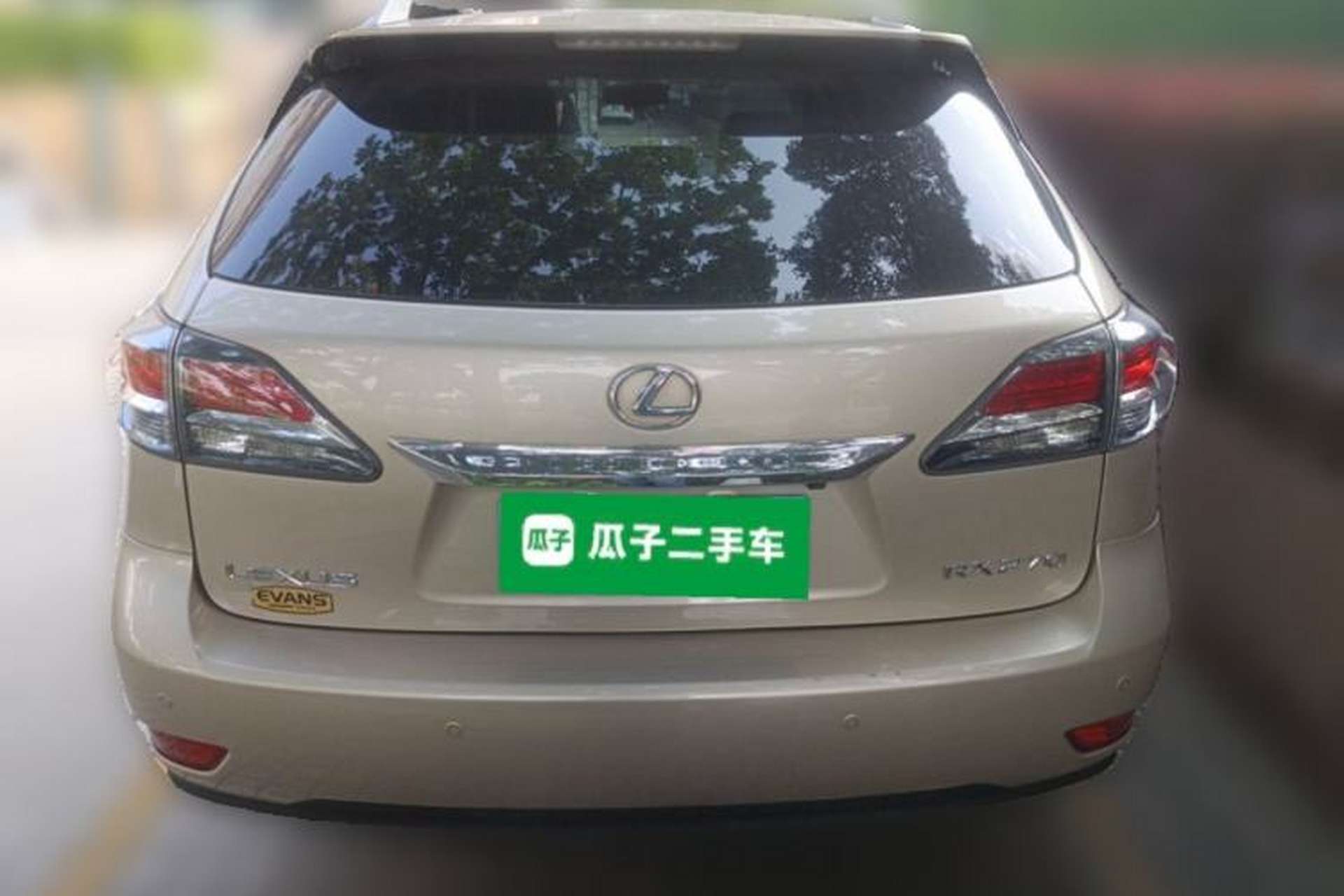 Used Lexus RX Classic 2012 270 Elegant Edition Rear