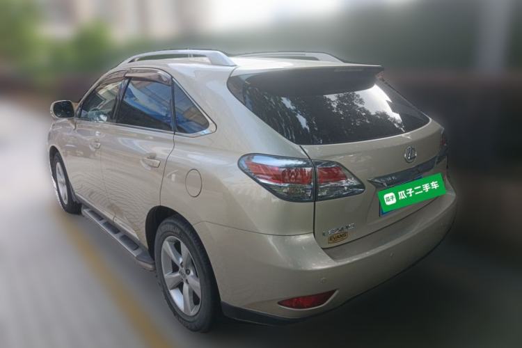 Used Lexus RX Classic 2012 270 Elegant Edition Rear Left 45 Deg