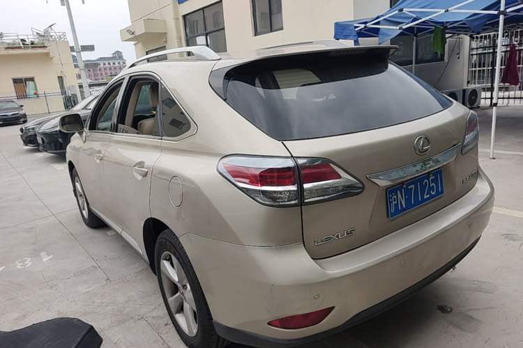 Used Lexus RX Classic 2012 270 Elegant Edition Rear Left 45 Deg
