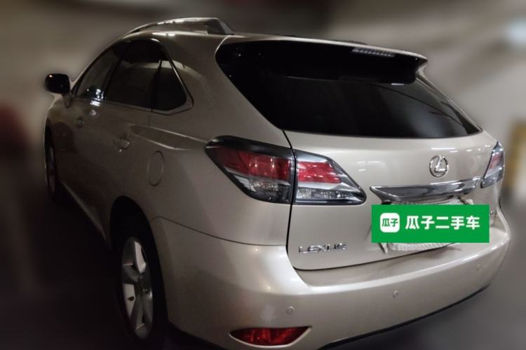 Used Lexus RX Classic 2012 270 Elegant Edition Rear Left 45 Deg