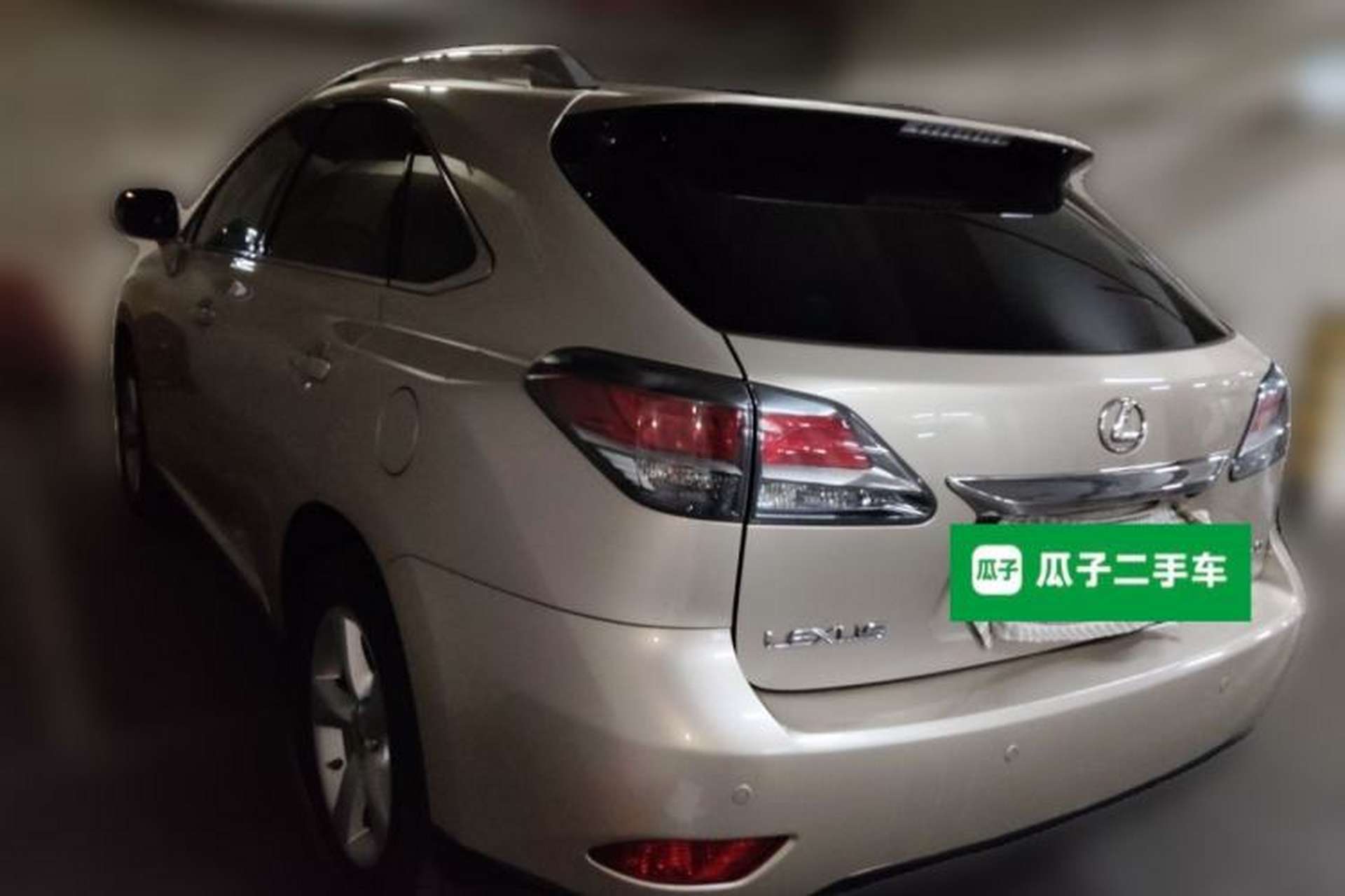 Used Lexus RX Classic 2012 270 Elegant Edition Rear Left 45 Deg