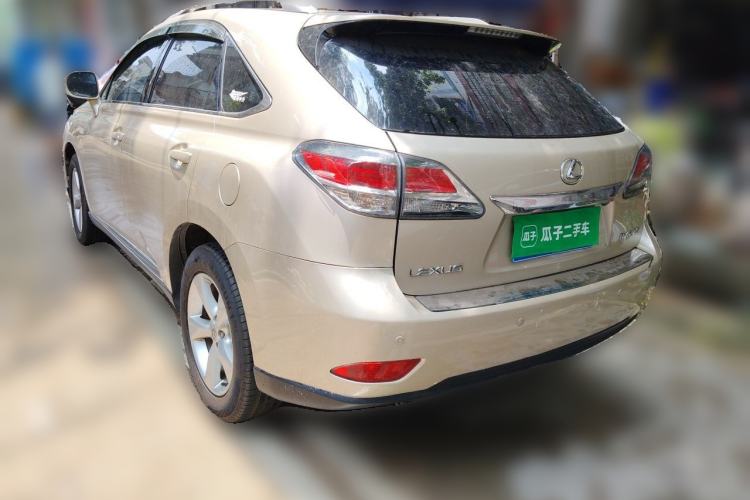 Used Lexus RX Classic 2012 270 Elegant Edition Rear Left 45 Deg