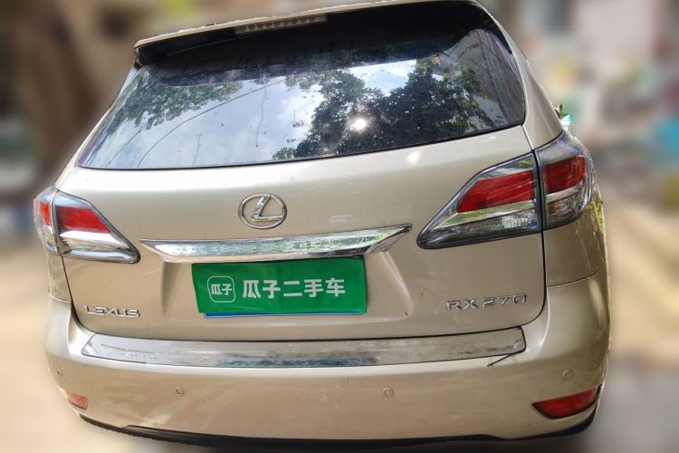 Used Lexus RX Classic 2012 270 Elegant Edition Rear