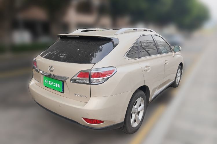 Used Lexus RX Classic 2012 270 Elegant Edition Rear Right 45 Deg