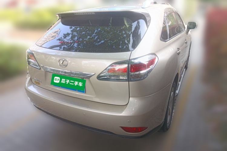 Used Lexus RX Classic 2012 270 Elegant Edition Rear Right 45 Deg
