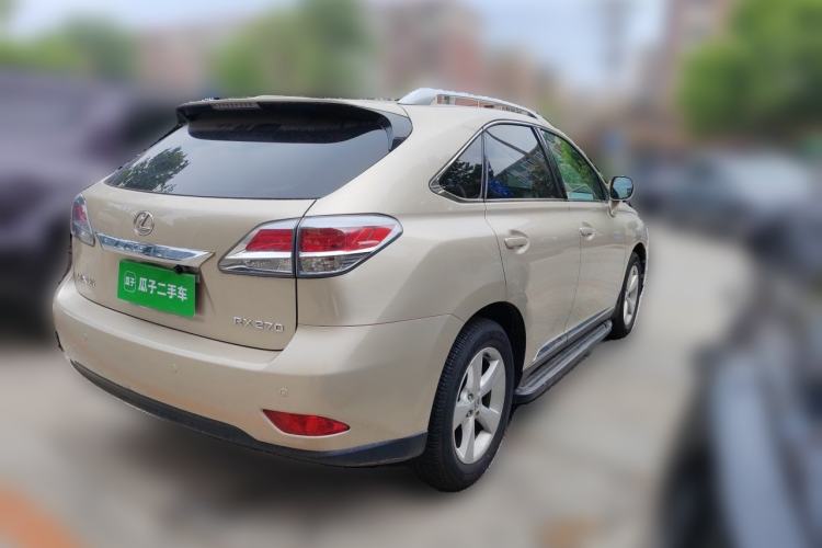 Used Lexus RX Classic 2012 270 Elegant Edition Rear Right 45 Deg