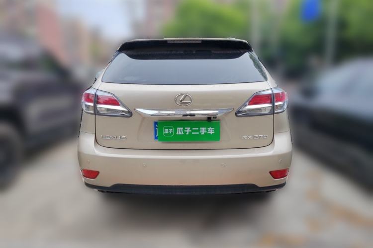 Used Lexus RX Classic 2012 270 Elegant Edition Rear