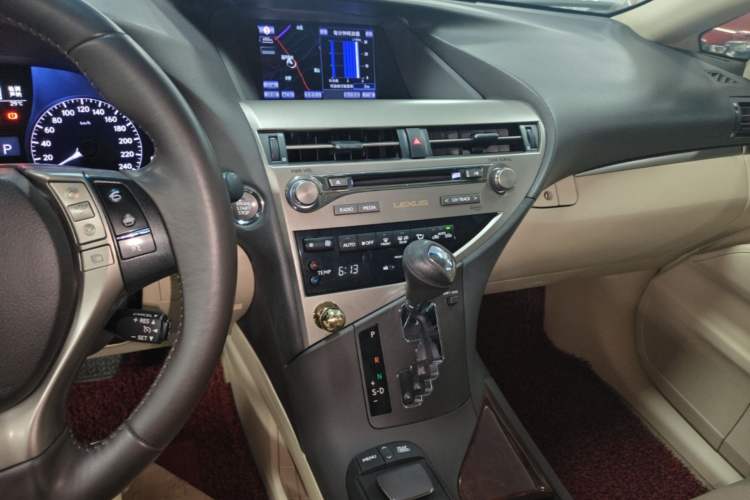 Used Lexus RX Classic 2013 270 Luxury Edition Audio And AC Panel