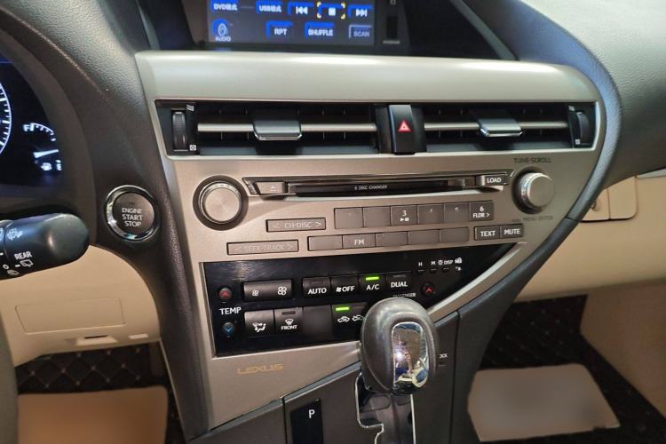 Used Lexus RX Classic 2013 270 Elite Edition Audio And AC Panel