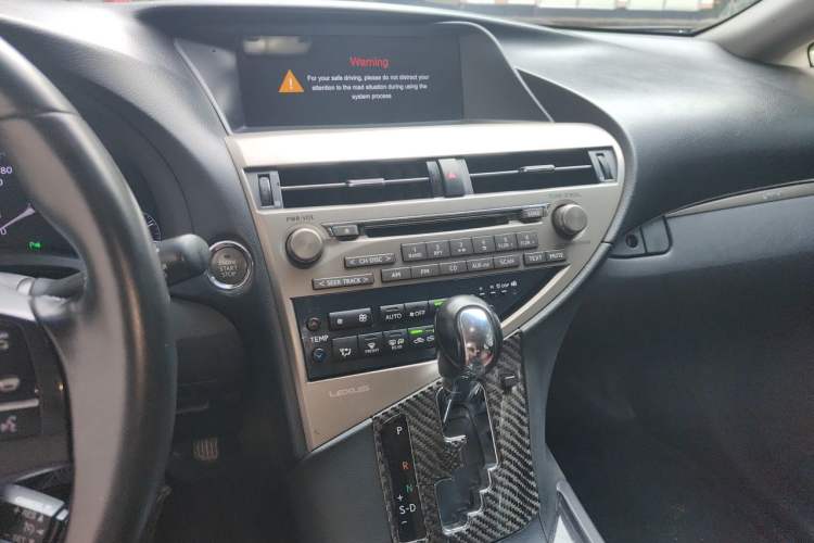 Used Lexus RX Classic 2013 270 Elite Edition Audio And AC Panel