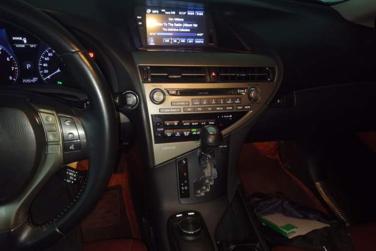 Used Lexus RX Classic 2013 270 Elite Edition Audio And AC Panel