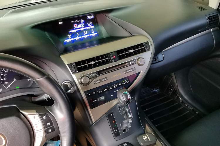 Used Lexus RX Classic 2013 270 Luxury Edition Audio And AC Panel