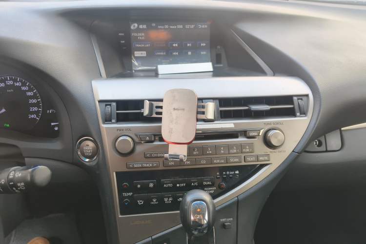 Used Lexus RX Classic 2013 270 Elite Edition Audio And AC Panel
