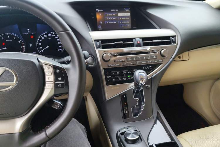 Used Lexus RX Classic 2013 270 Elegant Edition Audio And AC Panel