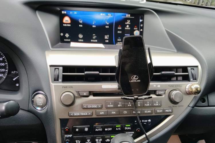 Used Lexus RX Classic 2013 270 Elegant Edition Audio And AC Panel