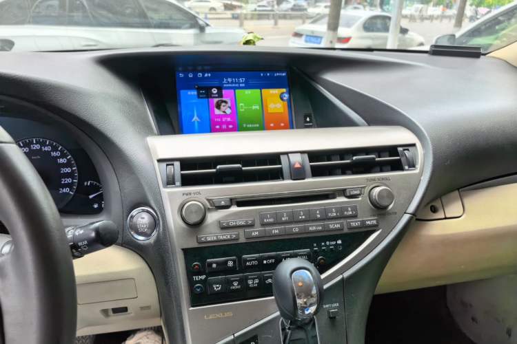 Used Lexus RX Classic 2013 270 Elegant Edition Audio And AC Panel