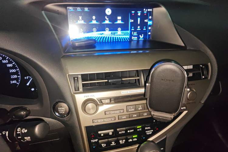 Used Lexus RX Classic 2013 270 Elite Edition Audio And AC Panel