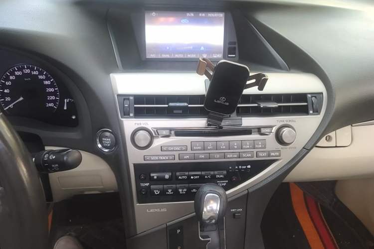 Used Lexus RX Classic 2013 270 Elite Edition Audio And AC Panel