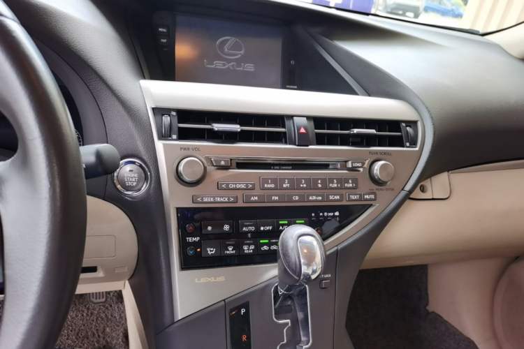 Used Lexus RX Classic 2013 270 Elite Edition Audio And AC Panel