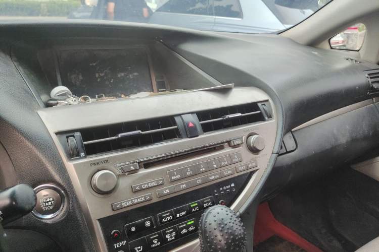 Used Lexus RX Classic 2013 270 Elegant Edition Audio And AC Panel