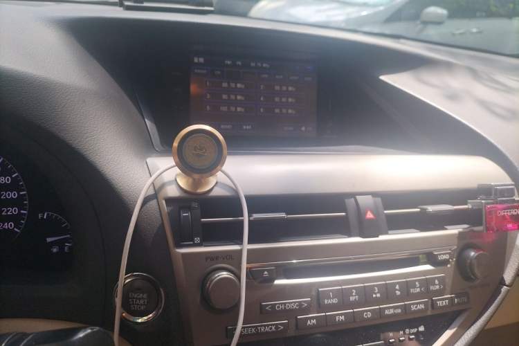 Used Lexus RX Classic 2013 270 Elite Edition Audio And AC Panel