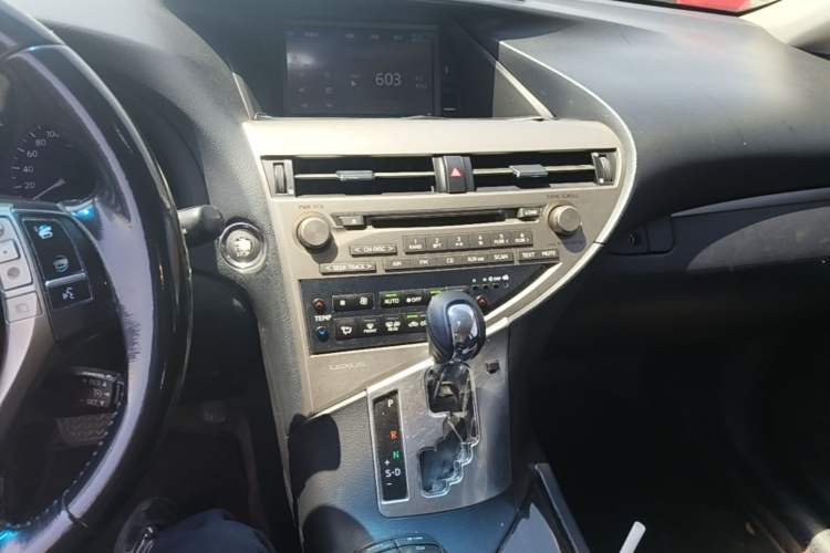 Used Lexus RX Classic 2013 270 Elite Edition Audio And AC Panel