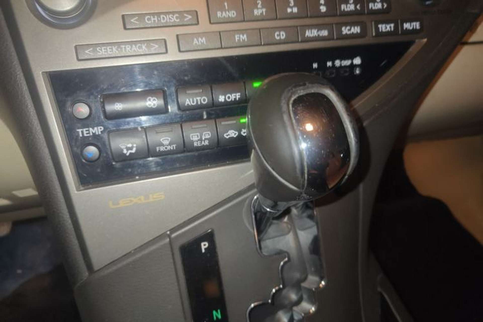 Used Lexus RX Classic 2013 270 Elite Edition Gear Lever