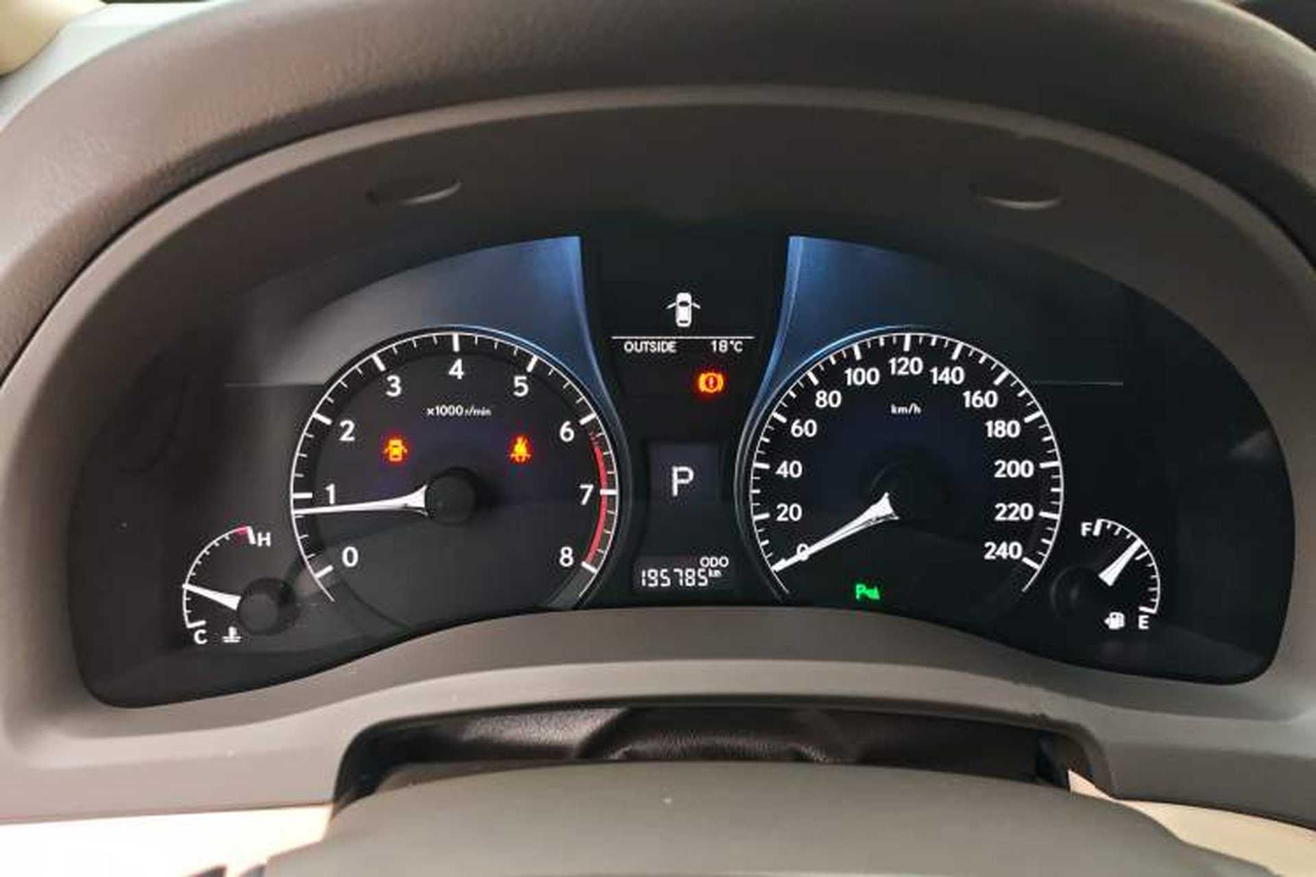 Used Lexus RX Classic 2013 270 Elite Edition Instrument Cluster
