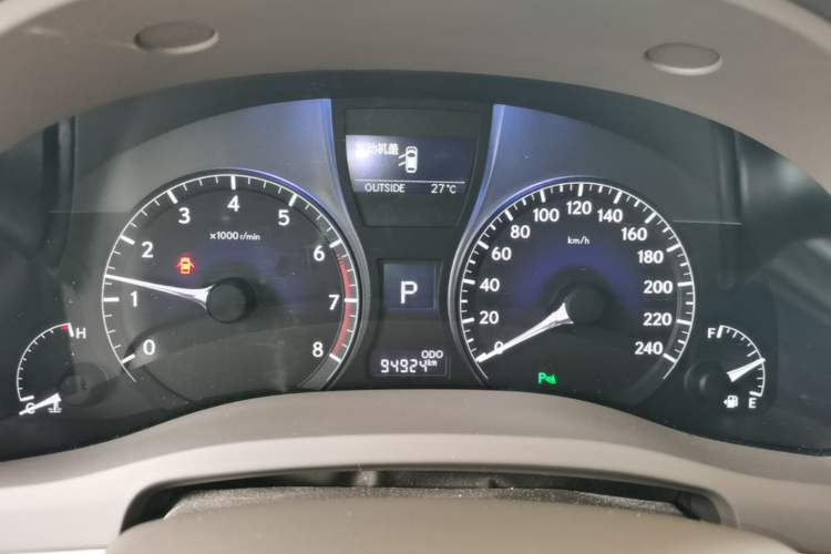 Used Lexus RX Classic 2013 270 Elite Edition Instrument Cluster