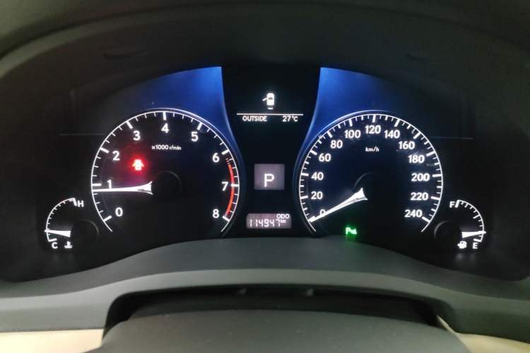 Used Lexus RX Classic 2013 270 Elite Edition Instrument Cluster