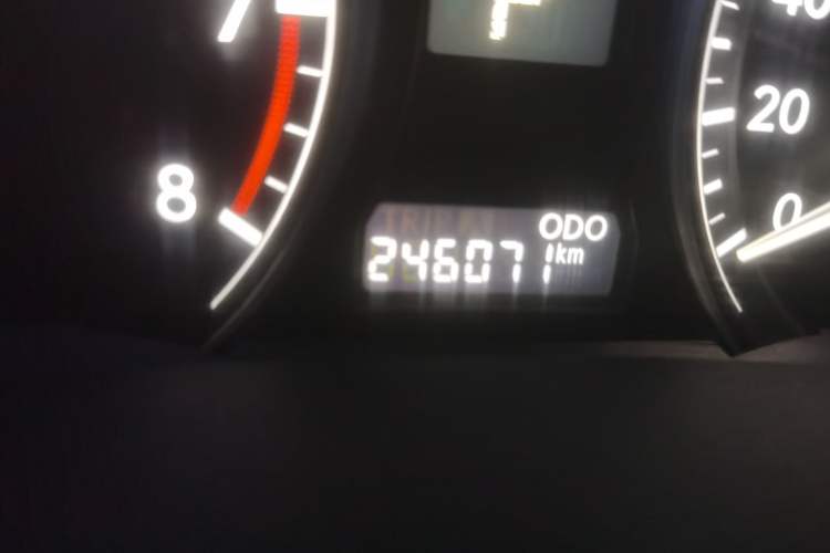Used Lexus RX Classic 2013 270 Elegant Edition Odometer Close Up