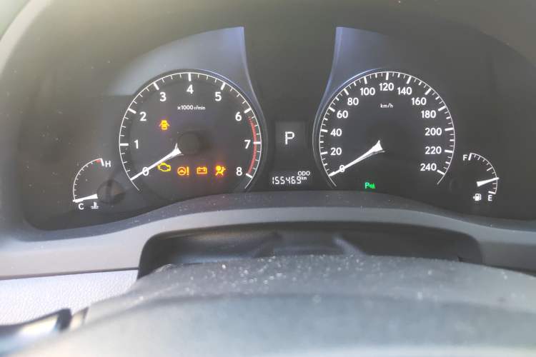 Used Lexus RX Classic 2013 270 Elite Edition Odometer Close Up