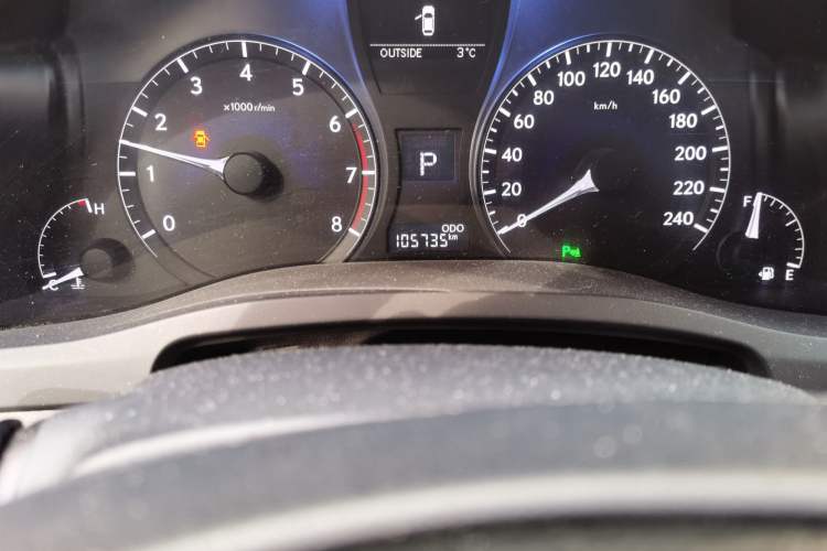 Used Lexus RX Classic 2013 270 Elegant Edition Odometer Close Up