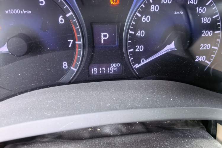 Used Lexus RX Classic 2013 270 Elegant Edition Odometer Close Up