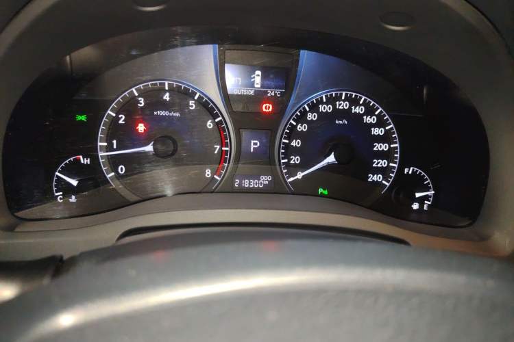 Used Lexus RX Classic 2013 270 Elite Edition Odometer Close Up