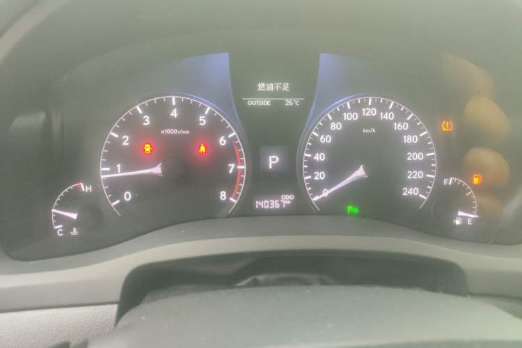 Used Lexus RX Classic 2013 270 Elite Edition Odometer Close Up