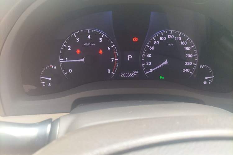 Used Lexus RX Classic 2013 270 Elite Edition Odometer Close Up