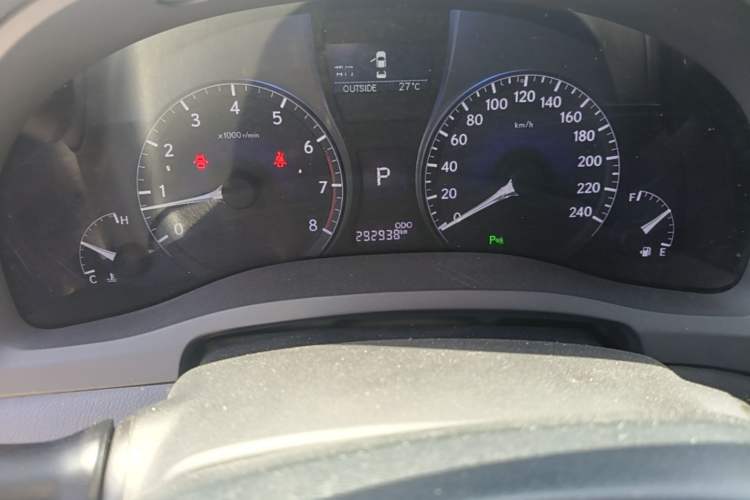 Used Lexus RX Classic 2013 270 Elite Edition Odometer Close Up