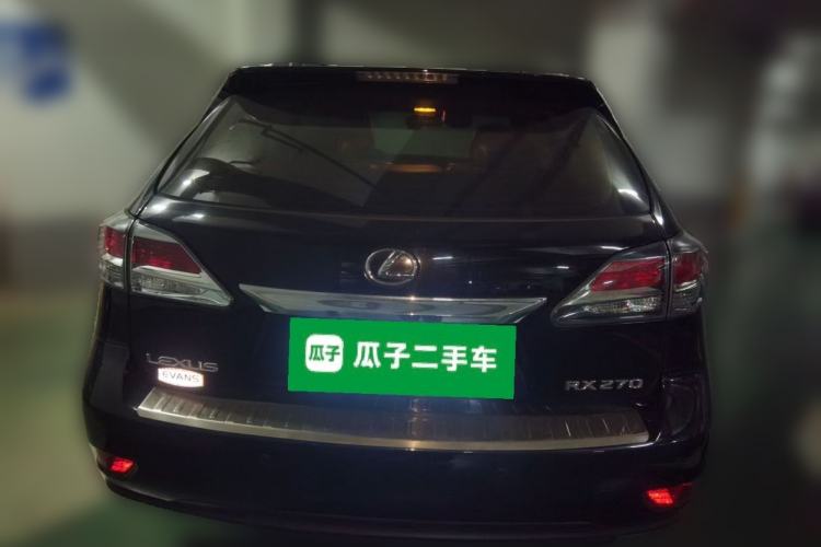Used Lexus RX Classic 2013 270 Elite Edition Rear
