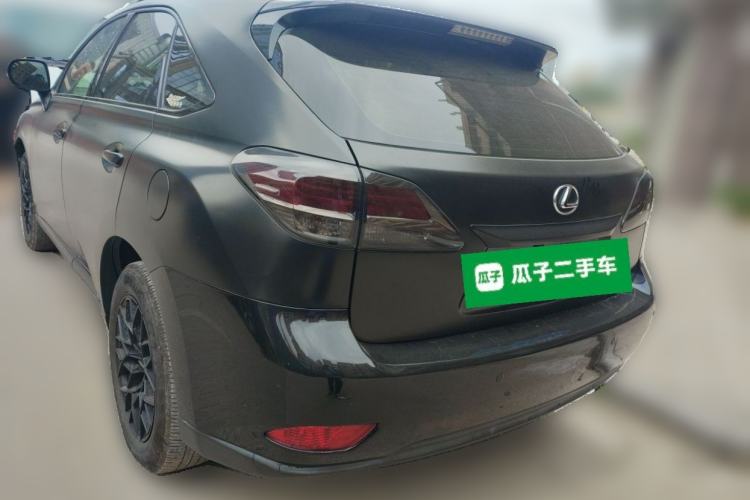 Used Lexus RX Classic 2013 270 Elite Edition Rear Left 45 Deg