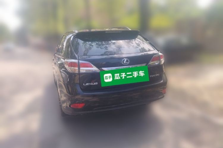 Used Lexus RX Classic 2013 270 Elite Edition Rear Left 45 Deg