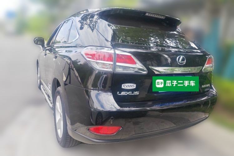 Used Lexus RX Classic 2013 270 Elite Edition Rear Left 45 Deg