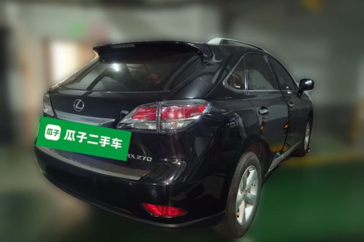 Used Lexus RX Classic 2013 270 Elite Edition Rear Right 45 Deg