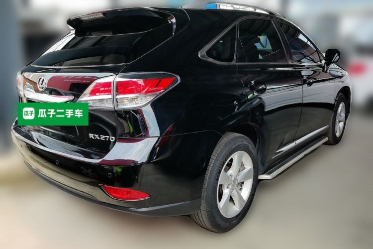 Used Lexus RX Classic 2013 270 Luxury Edition Rear Right 45 Deg