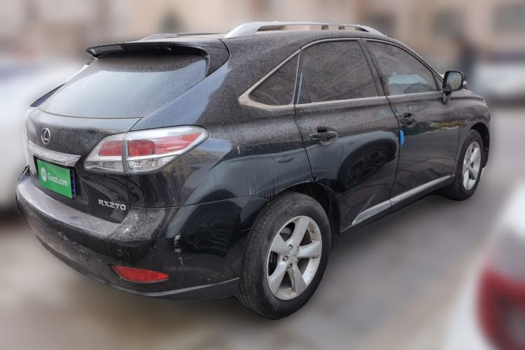 Used Lexus RX Classic 2013 270 Elegant Edition Rear Right 45 Deg
