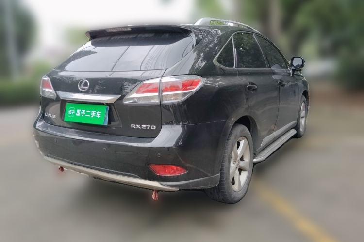 Used Lexus RX Classic 2013 270 Elegant Edition Rear Right 45 Deg