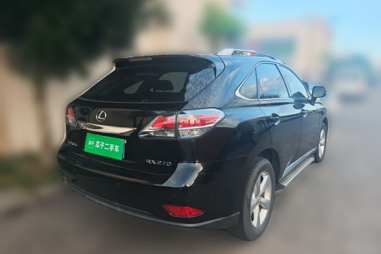 Used Lexus RX Classic 2013 270 Elite Edition Rear Right 45 Deg