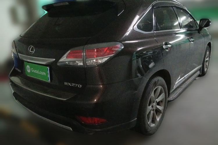 Used Lexus RX Classic 2013 270 Elite Edition Rear Right 45 Deg
